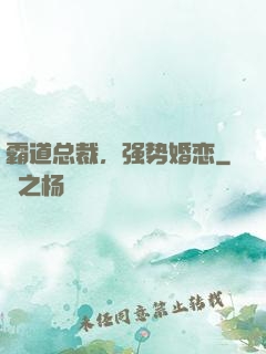 霸道总裁，强势婚恋