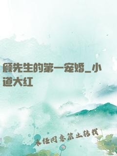 顾先生的第一宠婚