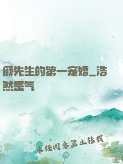 顾先生的第一宠婚