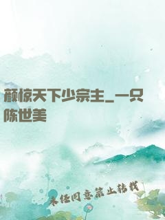 颜惊天下少宗主