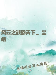 风云之熊霸天下
