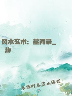 风水玄术：墓闻录