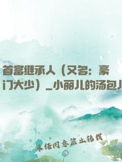 首富继承人（又名：豪门大少）