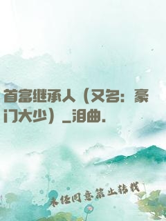 首富继承人（又名：豪门大少）