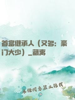 首富继承人（又名：豪门大少）