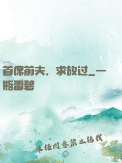 首席前夫，求放过