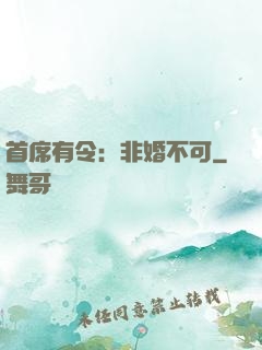 首席有令：非婚不可