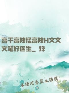 高干高辣猛高辣H文文文笔好医生