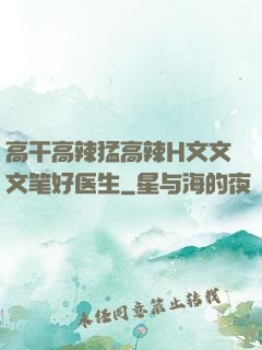 高干高辣猛高辣H文文文笔好医生