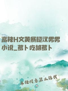 高辣H文黄暴糙汉男男小说