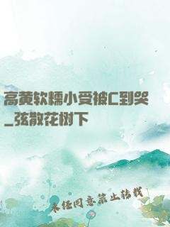 高黄软糯小受被C到哭