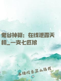 鬼谷神算：在线泄露天机