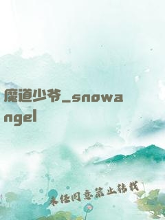魔道少爷