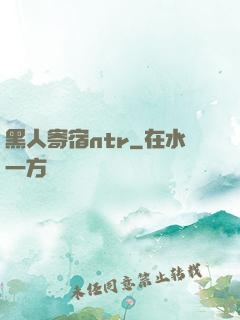 黑人寄宿ntr