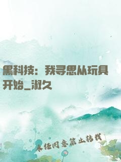 黑科技：我寻思从玩具开始