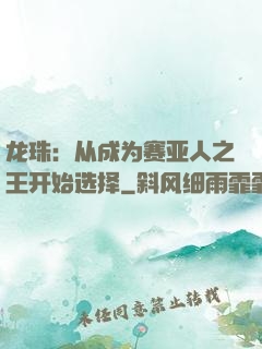 龙珠：从成为赛亚人之王开始选择