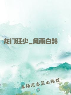 龙门狂少