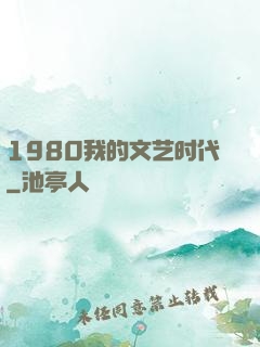 1980我的文艺时代