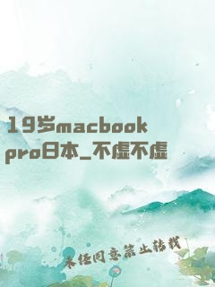 19岁macbookpro日本