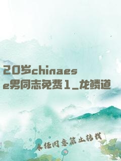 20岁chinaese男同志免费1