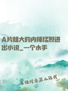 A片粗大的内捧猛烈进出小说