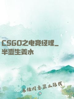 CSGO之电竞经理
