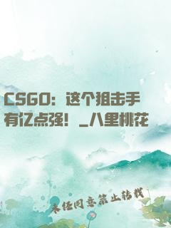 CSGO：这个狙击手有亿点强！