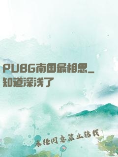 PUBG南国最相思