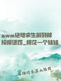 awm绝地求生前列腺按摩惩罚