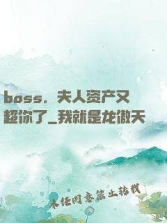 boss，夫人资产又超你了