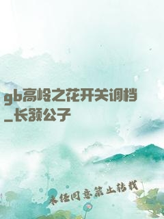 gb高岭之花开关调档