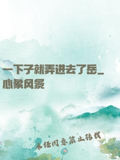 一下子就弄进去了岳