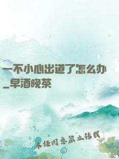 一不小心出道了怎么办