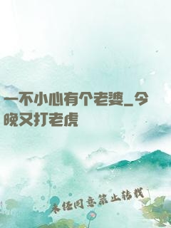 一不小心有个老婆