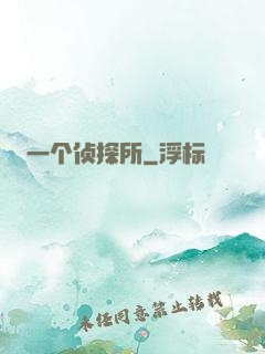 一个侦探所