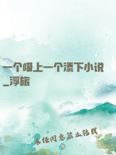 一个吸上一个添下小说