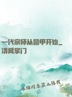 一代宗师从叠甲开始