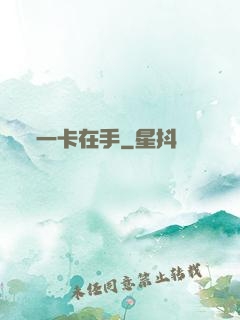 一卡在手