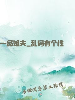 一品姐夫