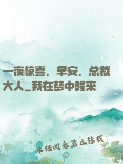 一夜惊喜，早安，总裁大人