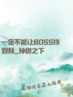 一定不能让BOSS找到我