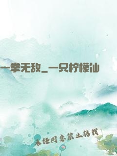 一拳无敌