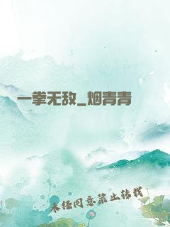 一拳无敌