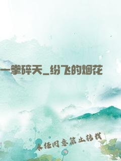 一拳碎天