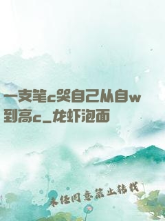 一支笔c哭自己从自w到高c