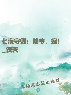 七夜守则：陆爷，宠！