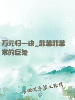 万元归一诀