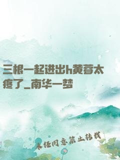 三根一起进出h黄蓉太疼了