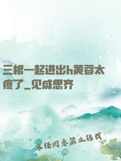 三根一起进出h黄蓉太疼了
