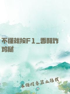 不懂就按F1